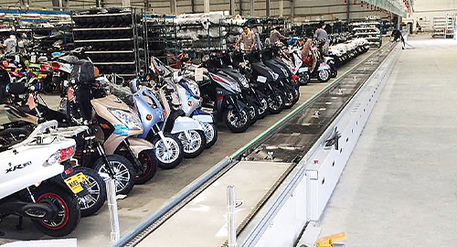 摩托車生產(chǎn)線、汽車生產(chǎn)線-浙江永達輸送設備